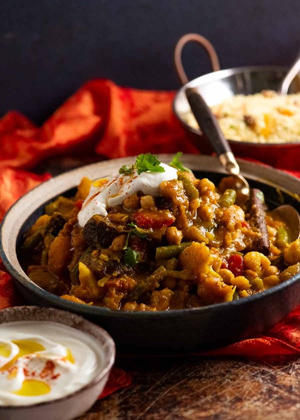 Vegetable tagine