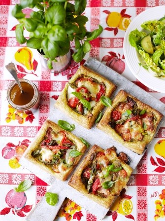 Vegetable tartlets