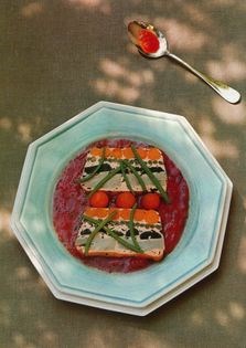 Vegetable terrine (Terrine de légumes "Olympe")