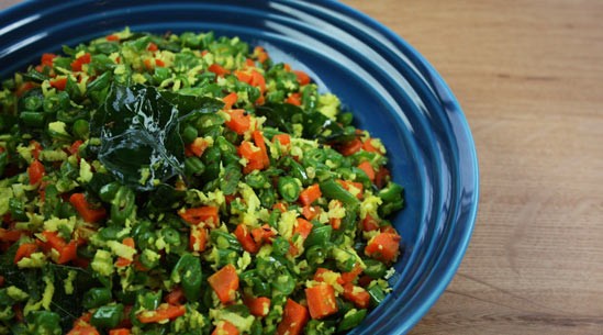 Vegetable thoran