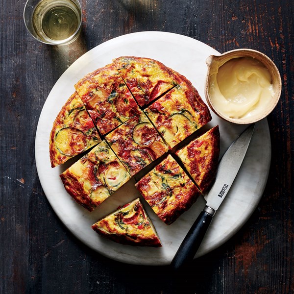 Vegetable tortilla