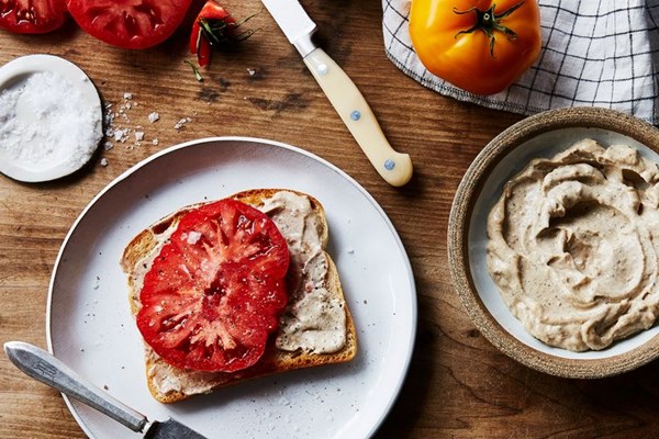 Vegetarian bacon mayonnaise 