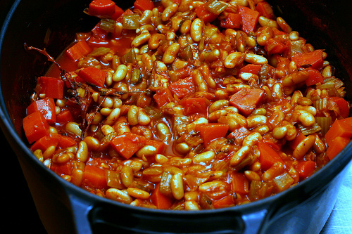 Vegetarian cassoulet