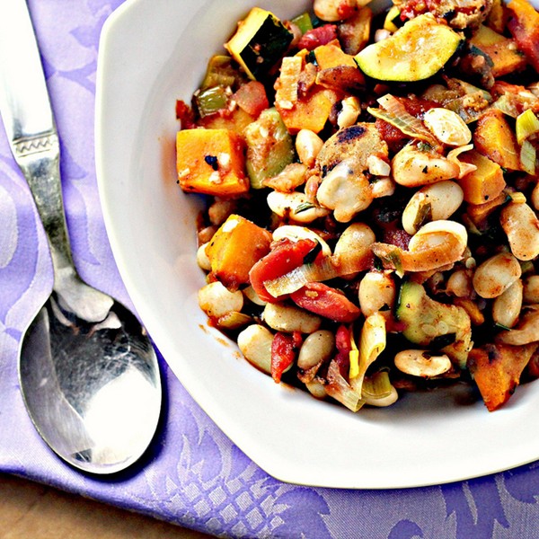 Vegetarian cassoulet