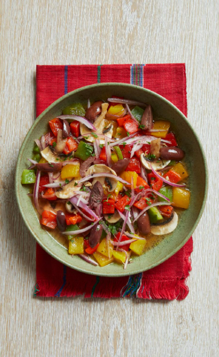 Vegetarian ceviche (Ceviche vegetariano)
