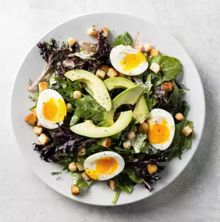 Vegetarian Cobb salad