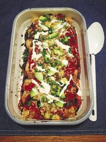 Vegetarian enchiladas