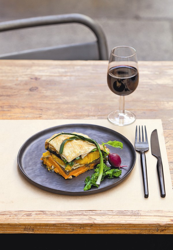 Vegetarian lasagne