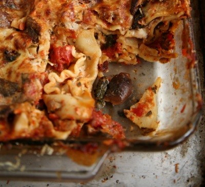 Vegetarian lasagne