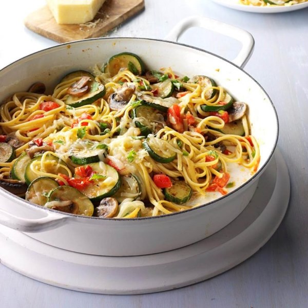 Vegetarian linguine
