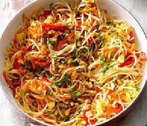 Vegetarian pad Thai