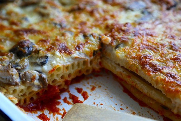 Vegetarian pastitsio