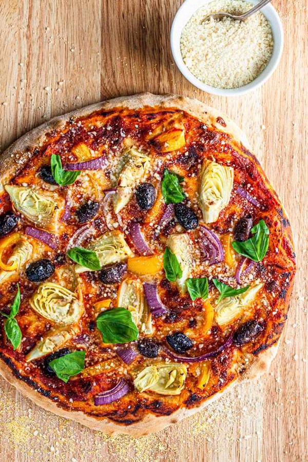Vegetarian pizza