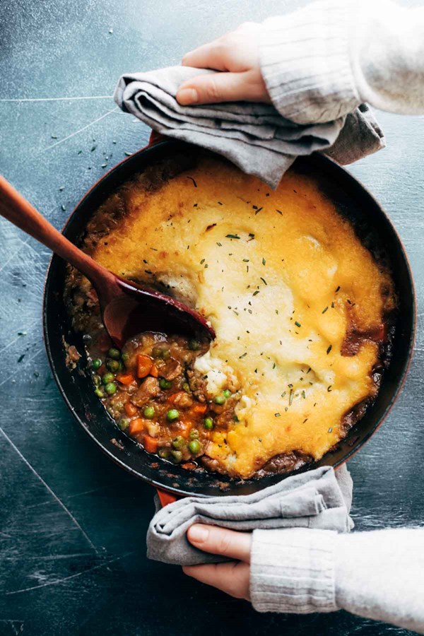 Vegetarian shepherd’s pie