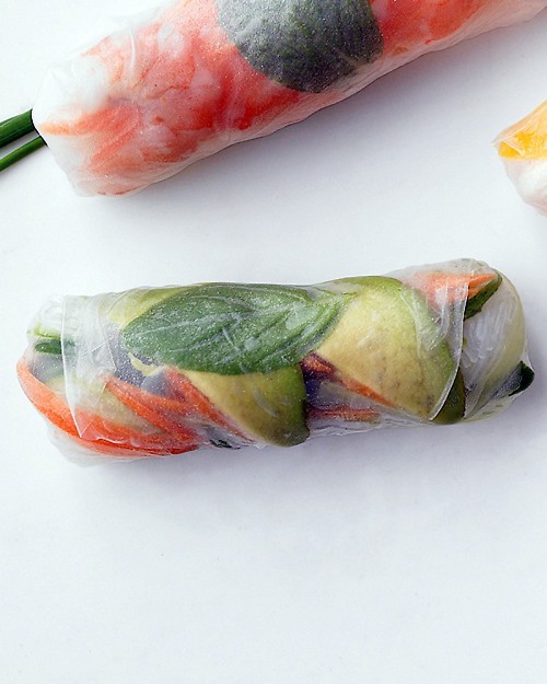 Vegetarian summer rolls