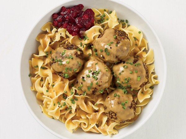 Vegetarian Swedish meatballs