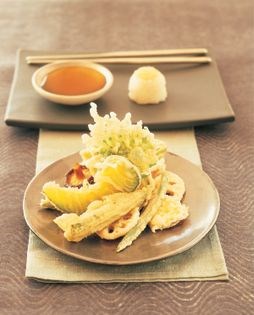 Vegetarian tempura (Shojin-ajé)