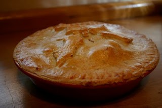 Vegetarian winter pie