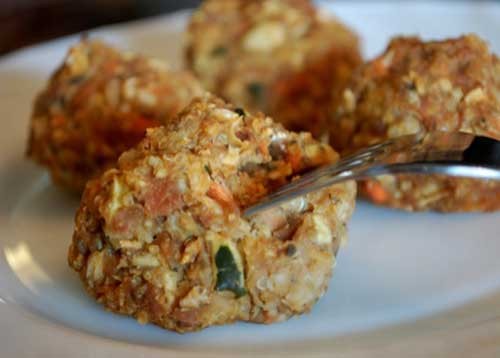 Veggie, bean, & quinoa croquettes