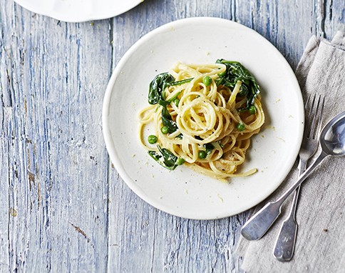 Veggie carbonara