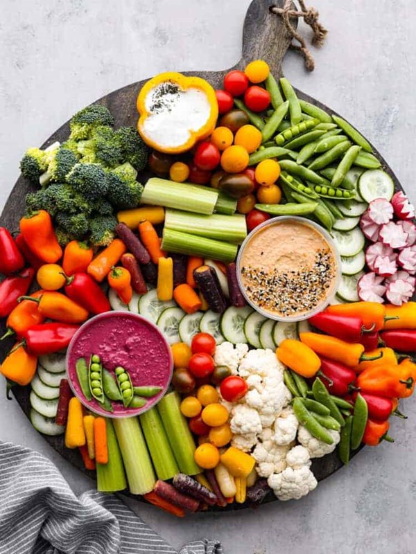 Veggie charcuterie board