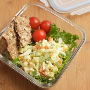 Veggie egg salad