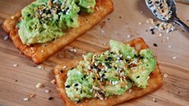 Veggie Hash Browns toast