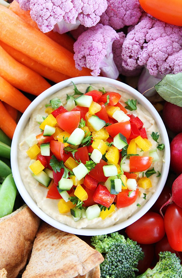 Veggie hummus