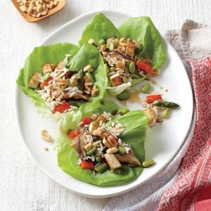 Veggie lettuce wraps