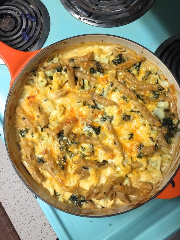 Veggie mac & cheese