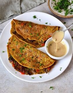 Veggie omelettete