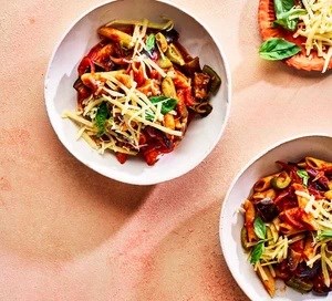 Veggie pasta one-pot