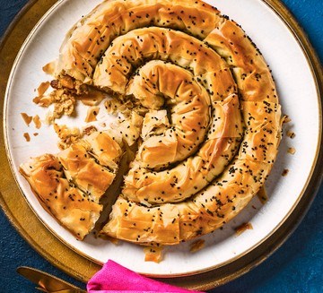 Veggie sausage swirl