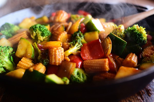 Veggie stir-fry