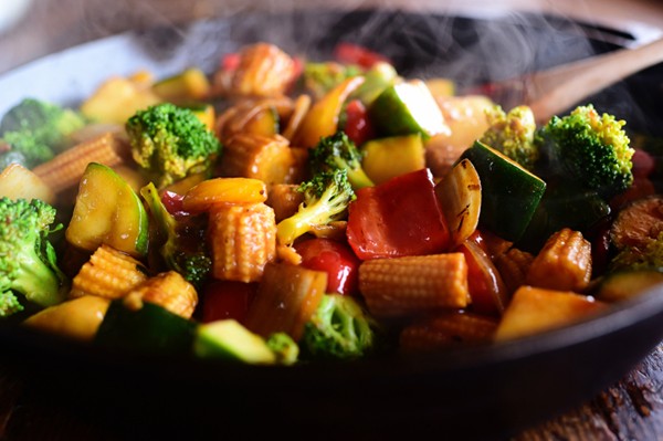 Veggie stir-fry
