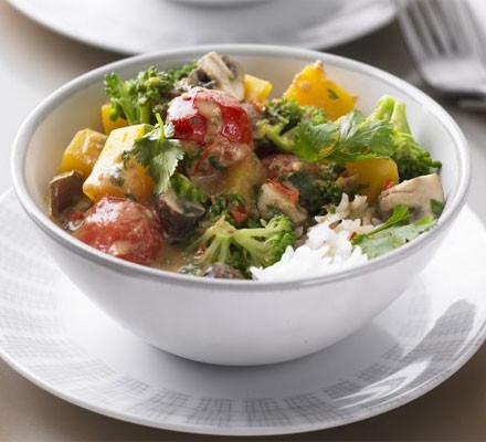 Veggie Thai red curry