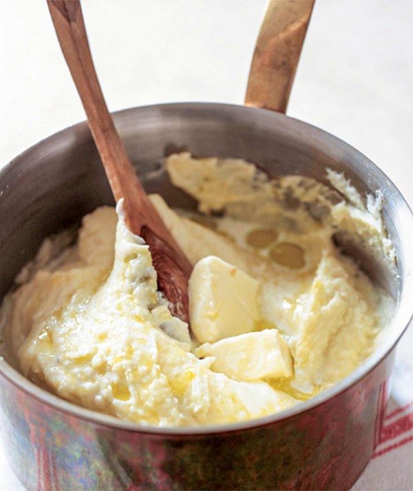 Velvet mashed potatoes