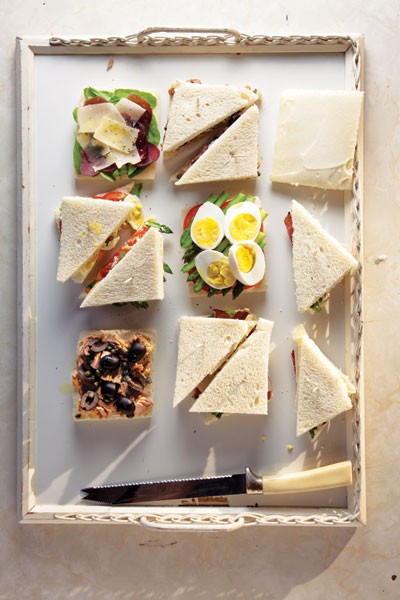 Venetian tea sandwiches (Tramezzini)