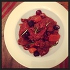 Venison and wild bramble stew