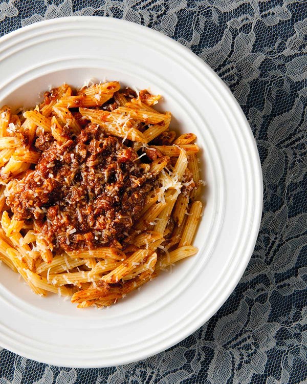 Venison Bolognese sauce