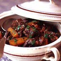 Venison daube