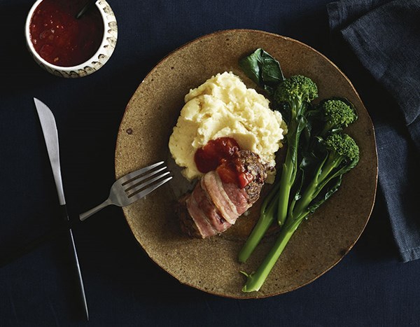 Venison mince mini meatloaves