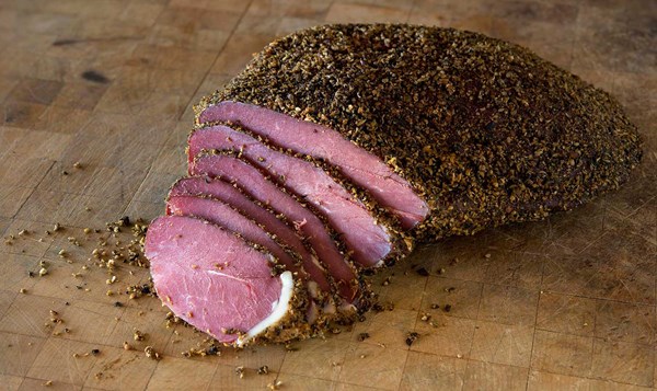 Venison pastrami