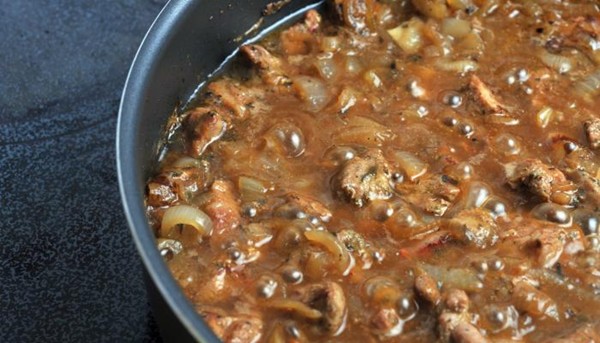 Venison stew (Gulasz z sarniny)
