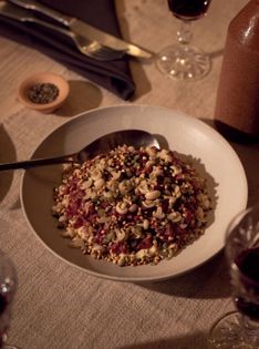 Venison tartare with smoked celeriac remoulade
