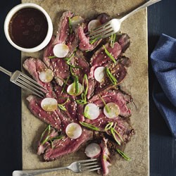 Venison tataki