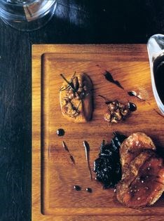 Venison with pickled red cabbage and butternut squash purée