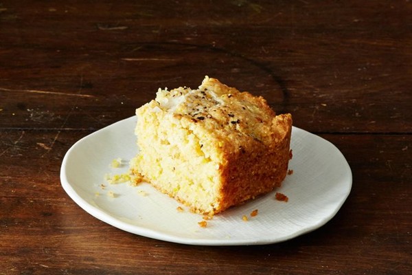 Vera Obias' cheddar & black pepper cornbread