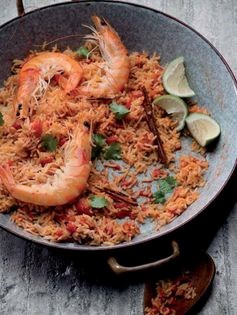 Veracruz rice with seafood