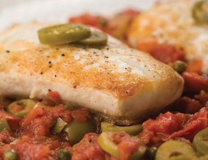 Veracruz-style fish fillets